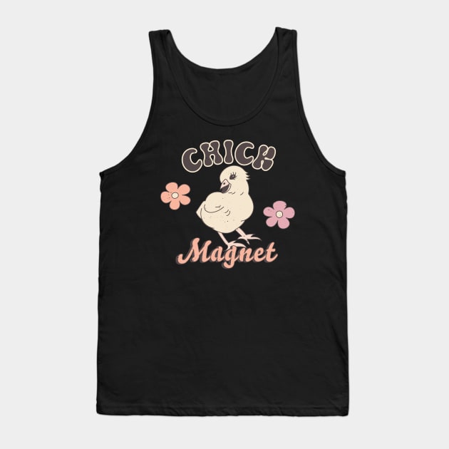 Easter Chick Magnet Tank Top by Annelie